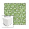 Picture of Jaipur Frame Chive | 22" Square Outdoor Pouf or Ottoman | Sunbrella Fabrics
