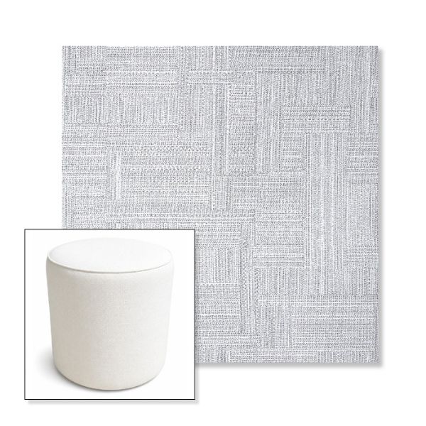 Picture of Boro Elegance | 16" Round x 18" Tall Outdoor Pouf or Ottoman | Sunbrella Fabrics