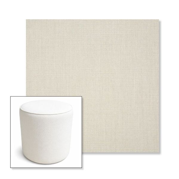 Picture of Canvas Cloud | 16" Round x 18" Tall Outdoor Pouf or Ottoman | Sunbrella Fabrics