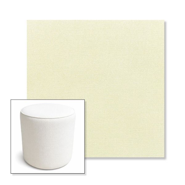 Picture of Canvas Natural | 16" Round x 18" Tall Outdoor Pouf or Ottoman | Sunbrella Fabrics