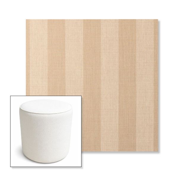 Picture of Expressive Sparrow | 16" Round x 18" Tall Outdoor Pouf or Ottoman | Sunbrella Fabrics