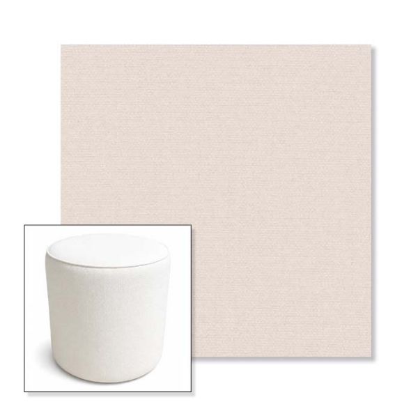 Picture of Nuance Bisque | 16" Round x 18" Tall Outdoor Pouf or Ottoman | Sunbrella Fabrics