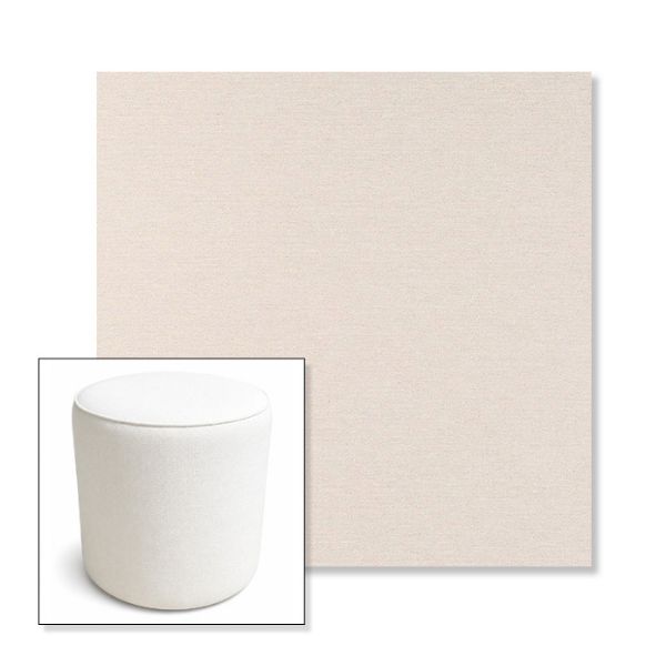 Picture of Nuance Cloud | 16" Round x 18" Tall Outdoor Pouf or Ottoman | Sunbrella Fabrics