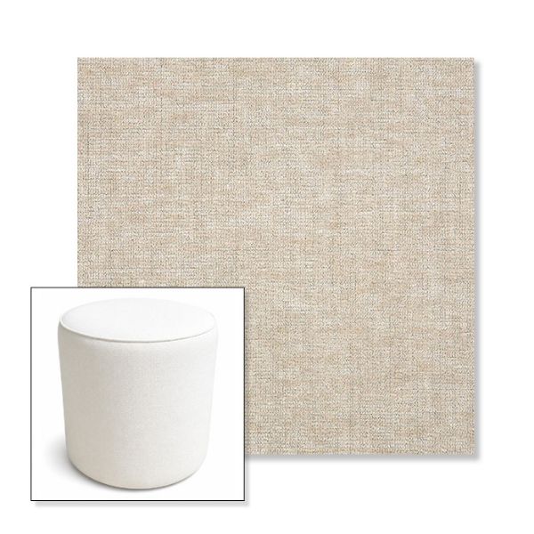 Picture of Platform Cloud | 16" Round x 18" Tall Outdoor Pouf or Ottoman | Sunbrella Fabrics