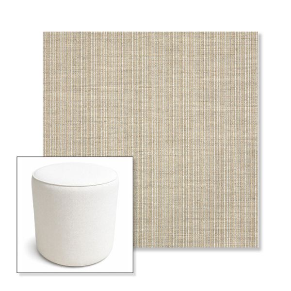 Picture of Proven Dune | 16" Round x 18" Tall Outdoor Pouf or Ottoman | Sunbrella Fabrics