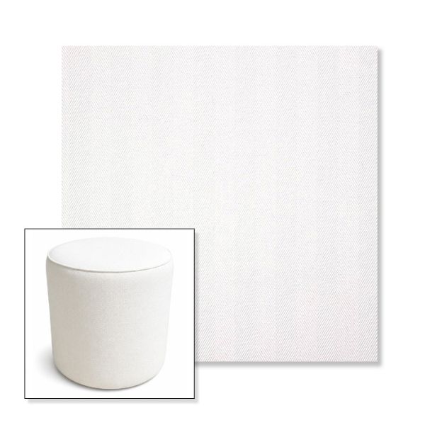 Picture of Switch Salt | 16" Round x 18" Tall Outdoor Pouf or Ottoman | Sunbrella Fabrics