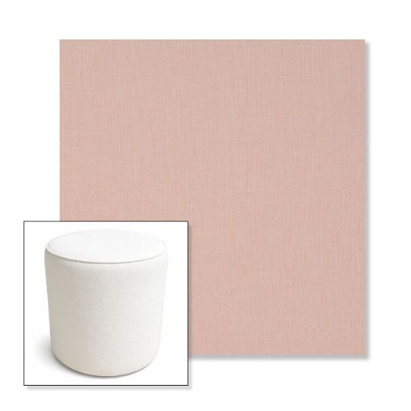 Picture of Tucker Lobster | 16" Round x 18" Tall Outdoor Pouf or Ottoman | Sunbrella Fabrics