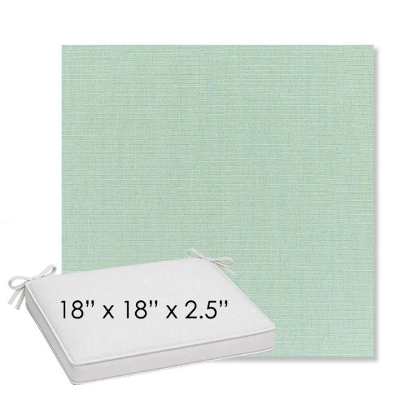 Picture of Canvas Spa | Sunbrella® 18" x 18" Outdoor Dining Cushion