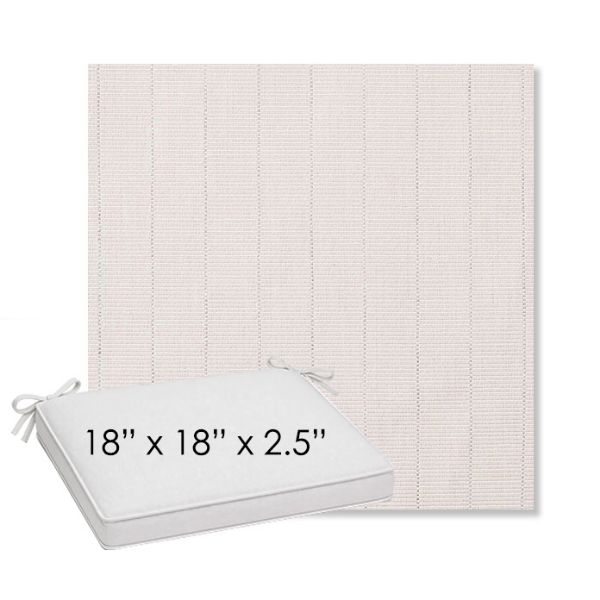 Picture of Kaia Linen | Sunbrella® 18" x 18" Outdoor Dining Cushion