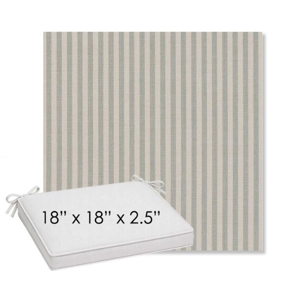 Picture of Refresh Spa | Sunbrella® 18" x 18" Outdoor Dining Cushion