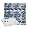 Picture of Figure Indigo | Sunbrella® 19" x 19" Outdoor Dining Cushion