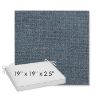 Picture of Kismet Denim | Sunbrella® 19" x 19" Outdoor Dining Cushion