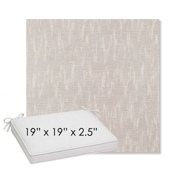 Picture of Mountains Snow | Sunbrella® 19" x 19" Outdoor Dining Cushion