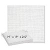 Picture of Piazza White | Sunbrella® 19" x 19" Outdoor Dining Cushion