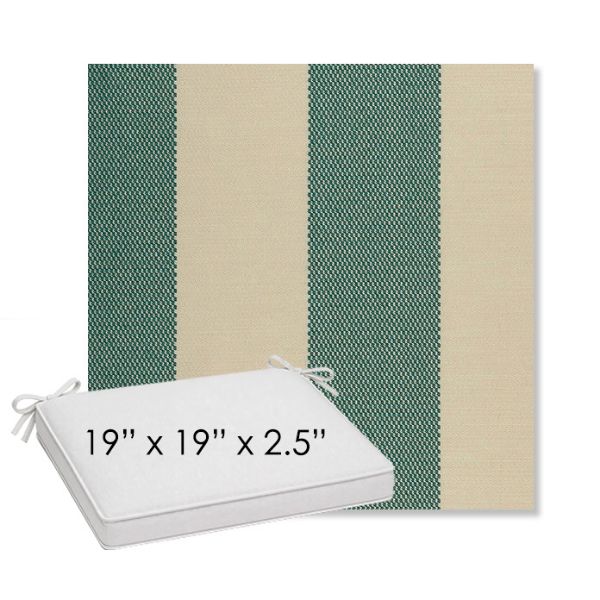 Picture of Rothko Mermaid | Sunbrella® 19" x 19" Outdoor Dining Cushion