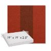 Picture of Rothko Whiskey Ginger | Sunbrella® 19" x 19" Outdoor Dining Cushion