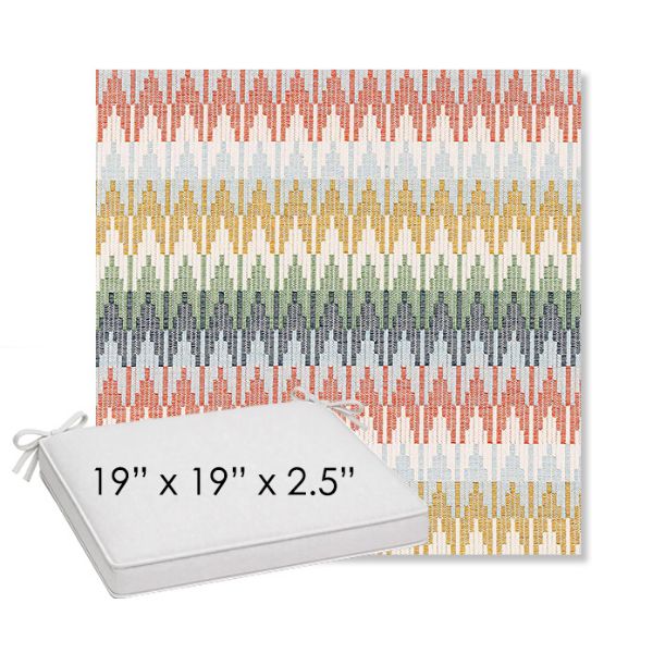 Picture of Valley Sedona | Sunbrella® 19" x 19" Outdoor Dining Cushion