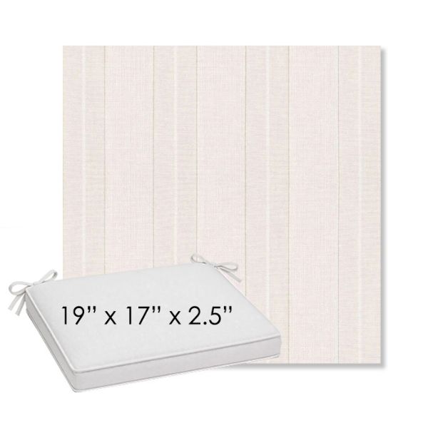 Picture of Carlo Sand | Sunbrella® 19" x 17" Outdoor Dining Cushion