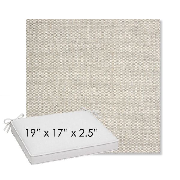 Picture of Idol Seagull | Sunbrella® 19" x 17" Outdoor Dining Cushion