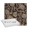 Picture of Martha Floral Garden Path | Sunbrella® 19" x 17" Outdoor Dining Cushion
