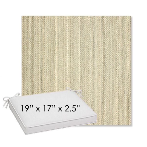 Picture of Posh Dove | Sunbrella® 19" x 17" Outdoor Dining Cushion