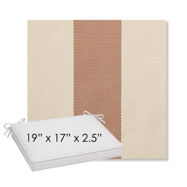 Picture of Rothko Pink Lady | Sunbrella® 19" x 17" Outdoor Dining Cushion