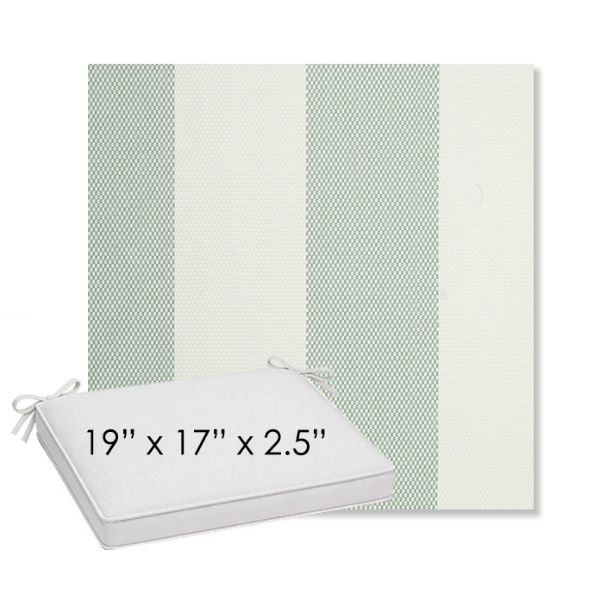 Picture of Rothko Seahorse | Sunbrella® 19" x 17" Outdoor Dining Cushion