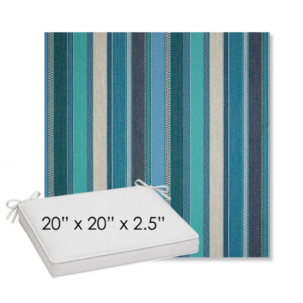 Picture of Ascend Oasis | Sunbrella® 20" x 20" Outdoor Dining Cushion