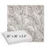 Picture of Calm Graphite | Sunbrella® 20" x 20" Outdoor Dining Cushion