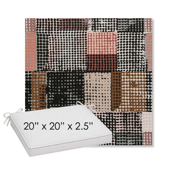 Picture of Pop Tart | Sunbrella® 20" x 20" Outdoor Dining Cushion