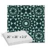 Picture of Sundial Seaweed | Sunbrella® 20" x 20" Outdoor Dining Cushion
