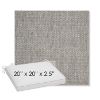 Picture of Tailored Fog | Sunbrella® 20" x 20" Outdoor Dining Cushion