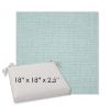 Picture of Bliss Dew | 18" x 18" Center Seam Universal Dining Chair Cushion | Sunbrella Fabric