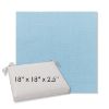 Picture of Canvas Air Blue | 18" x 18" Center Seam Universal Dining Chair Cushion | Sunbrella Fabric