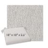 Picture of Improve Stucco | 18" x 18" Center Seam Universal Dining Chair Cushion | Sunbrella Fabric