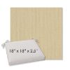 Picture of Spectrum Sand | 18" x 18" Center Seam Universal Dining Chair Cushion | Sunbrella Fabric