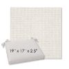 Picture of Bliss Linen | 19" x 17" Center Seam Universal Dining Chair Cushion | Sunbrella Fabric