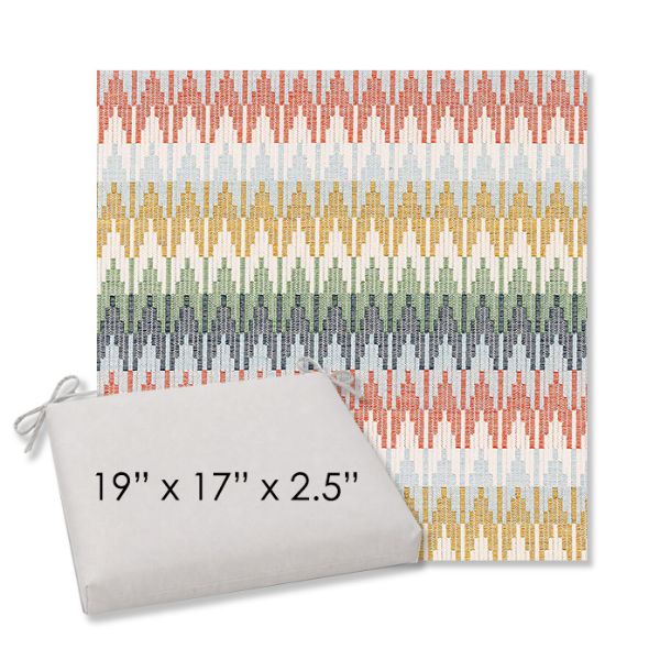 Picture of Valley Sedona | 19" x 17" Center Seam Universal Dining Chair Cushion | Sunbrella Fabric