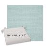 Picture of Bliss Dew | 19" x 19" Center Seam Universal Dining Chair Cushion | Sunbrella Fabric