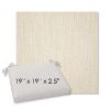 Picture of Cast Pumice | 19" x 19" Center Seam Universal Dining Chair Cushion | Sunbrella Fabric