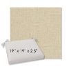 Picture of Heritage Papyrus | 19" x 19" Center Seam Universal Dining Chair Cushion | Sunbrella Fabric