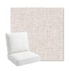 Picture of Abstraction Dune | Bullnose Back Deep Seating Outdoor Cushions - Sunbrella© Fabric