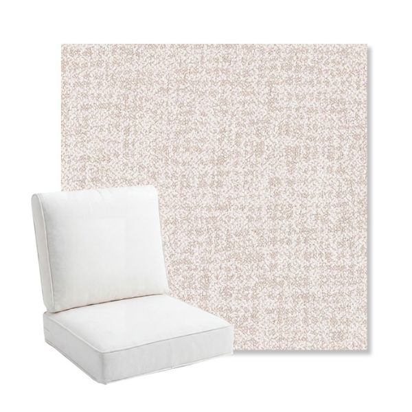 Picture of Abstraction Dune | Bullnose Back Deep Seating Outdoor Cushions - Sunbrella© Fabric