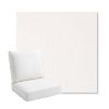 Picture of Abstraction Snow | Bullnose Back Deep Seating Outdoor Cushions - Sunbrella© Fabric