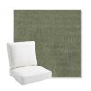 Picture of Ambrose Fern | Bullnose Back Deep Seating Outdoor Cushions - Sunbrella© Fabric