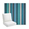 Picture of Ascend Oasis | Bullnose Back Deep Seating Outdoor Cushions - Sunbrella© Fabric