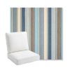 Picture of Ascend Spa | Bullnose Back Deep Seating Outdoor Cushions - Sunbrella© Fabric