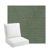 Picture of Bliss Aloe | Bullnose Back Deep Seating Outdoor Cushions - Sunbrella© Fabric