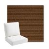Picture of Boardwalk Cherry Cola | Bullnose Back Deep Seating Outdoor Cushions - Sunbrella© Fabric