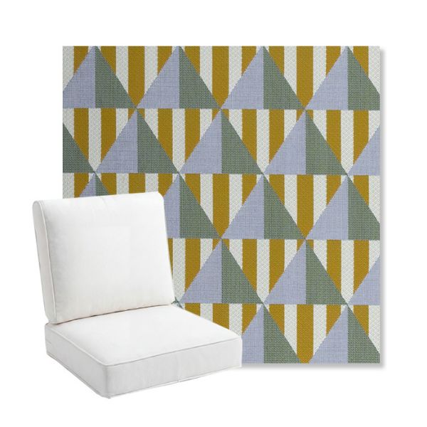 Picture of Buoy Key West | Bullnose Back Deep Seating Outdoor Cushions - Sunbrella© Fabric